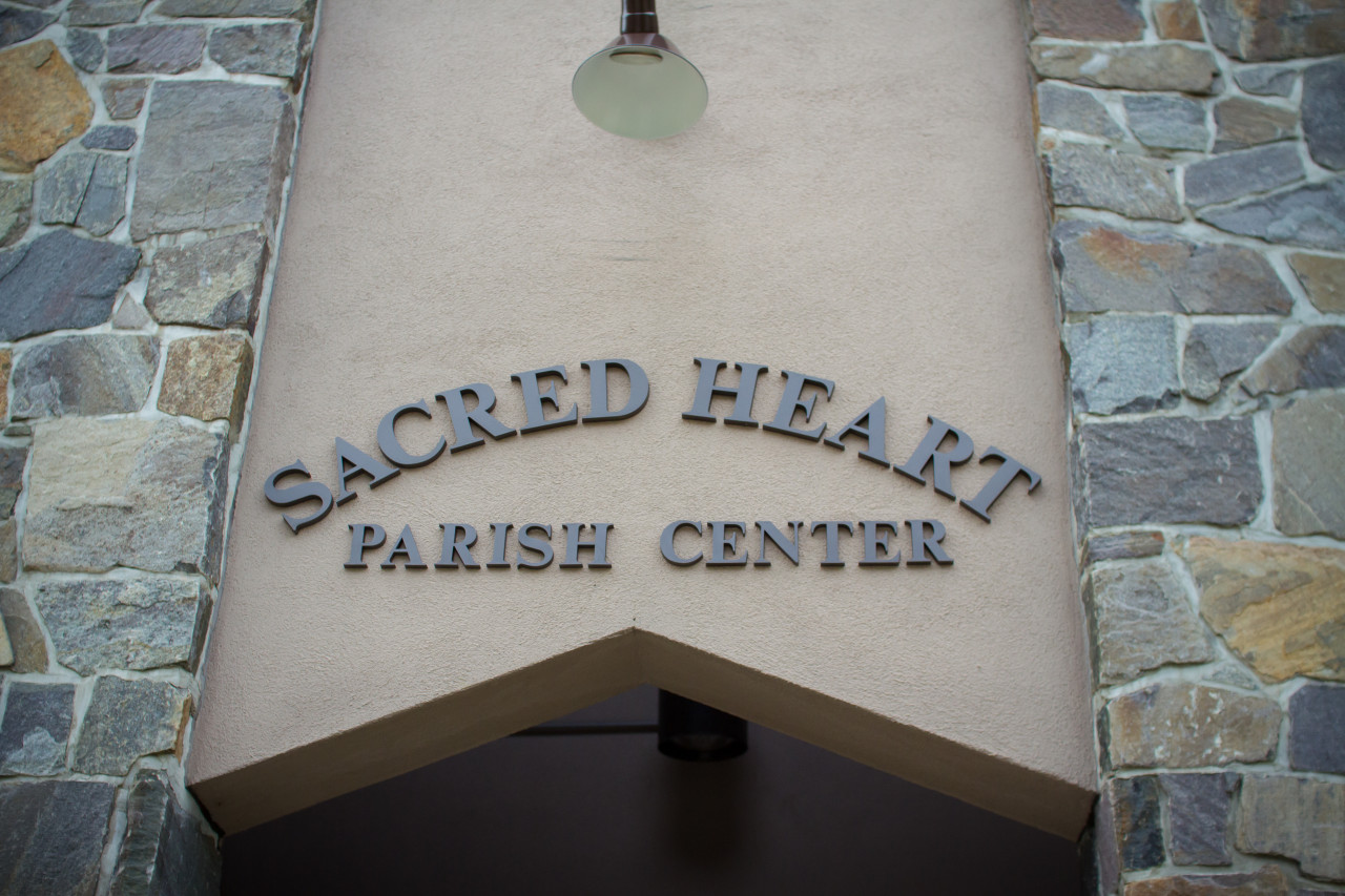 Parish Center Entrance